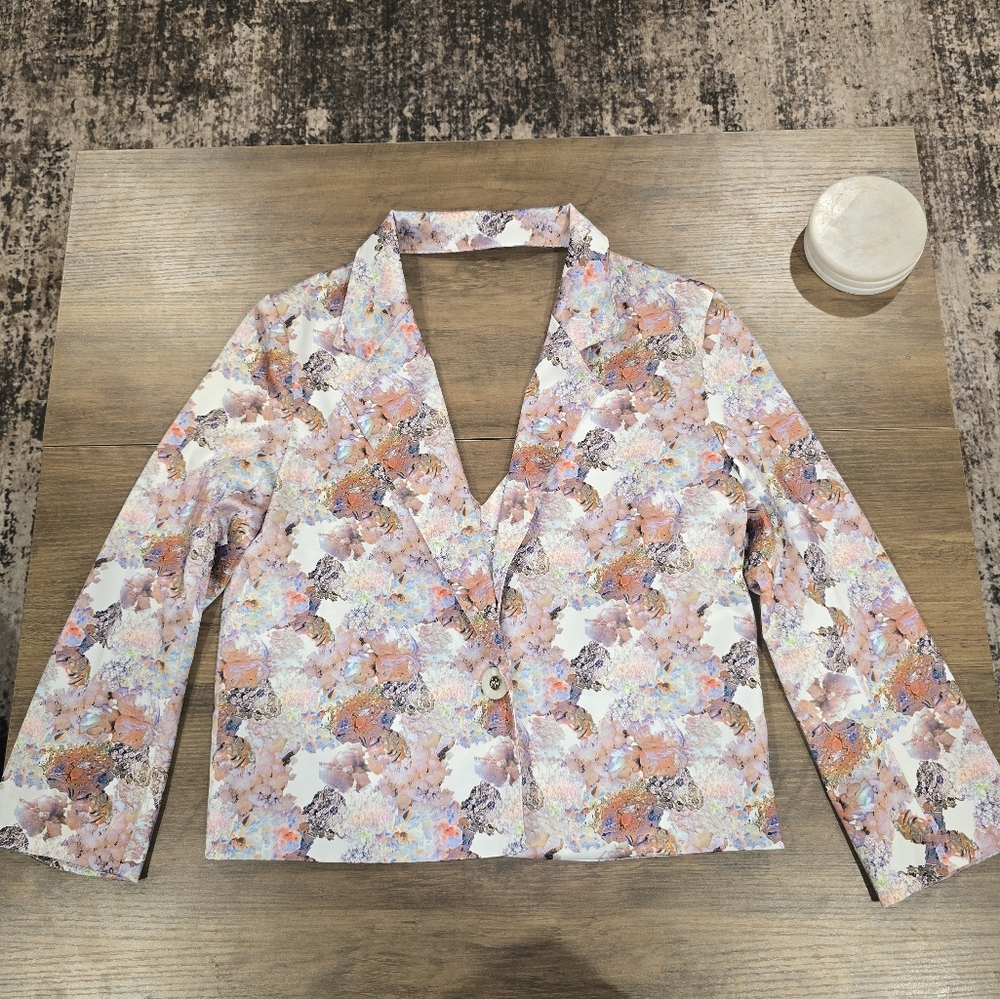 Whitney Eve floral blazer
